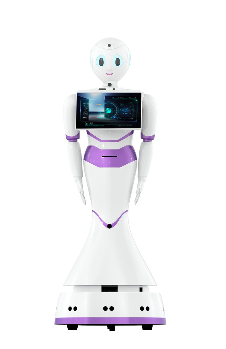 Intelligent kommersiell humanoid tjänsterobot